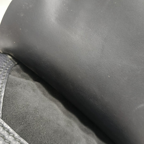 Calfskin Shoulder Bag Black