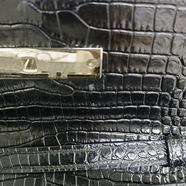 MANHATTAN Small Calfskin Black