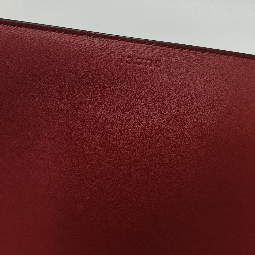 Monogram Coated Canvas Clutch Black
