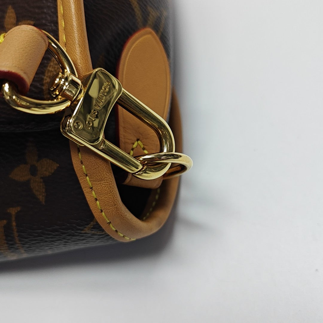 DIANE Monogram Coated Canvas Brown