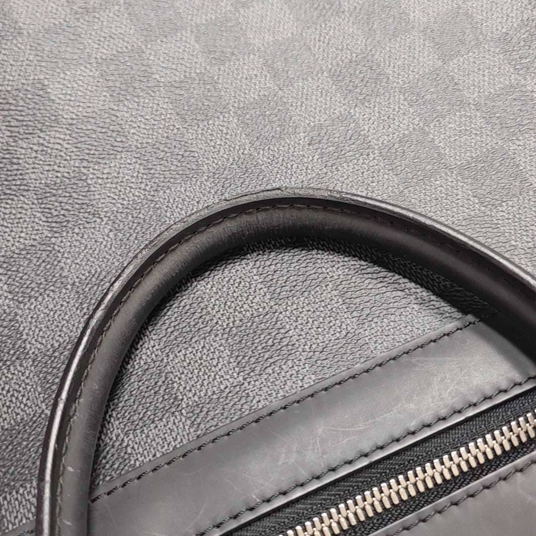 PORTE-DOCUMENTS Damier Graphite Coated Canvas Black