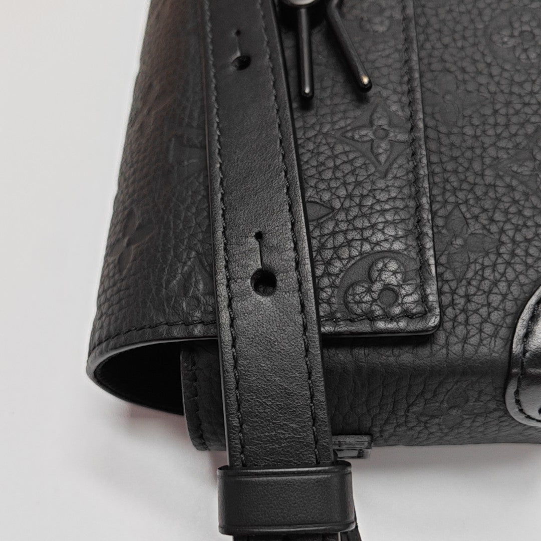SOFT TRUNK Mini Monogram Calfskin Black