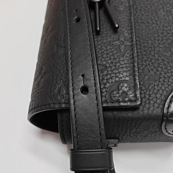 SOFT TRUNK Mini Monogram Calfskin Black