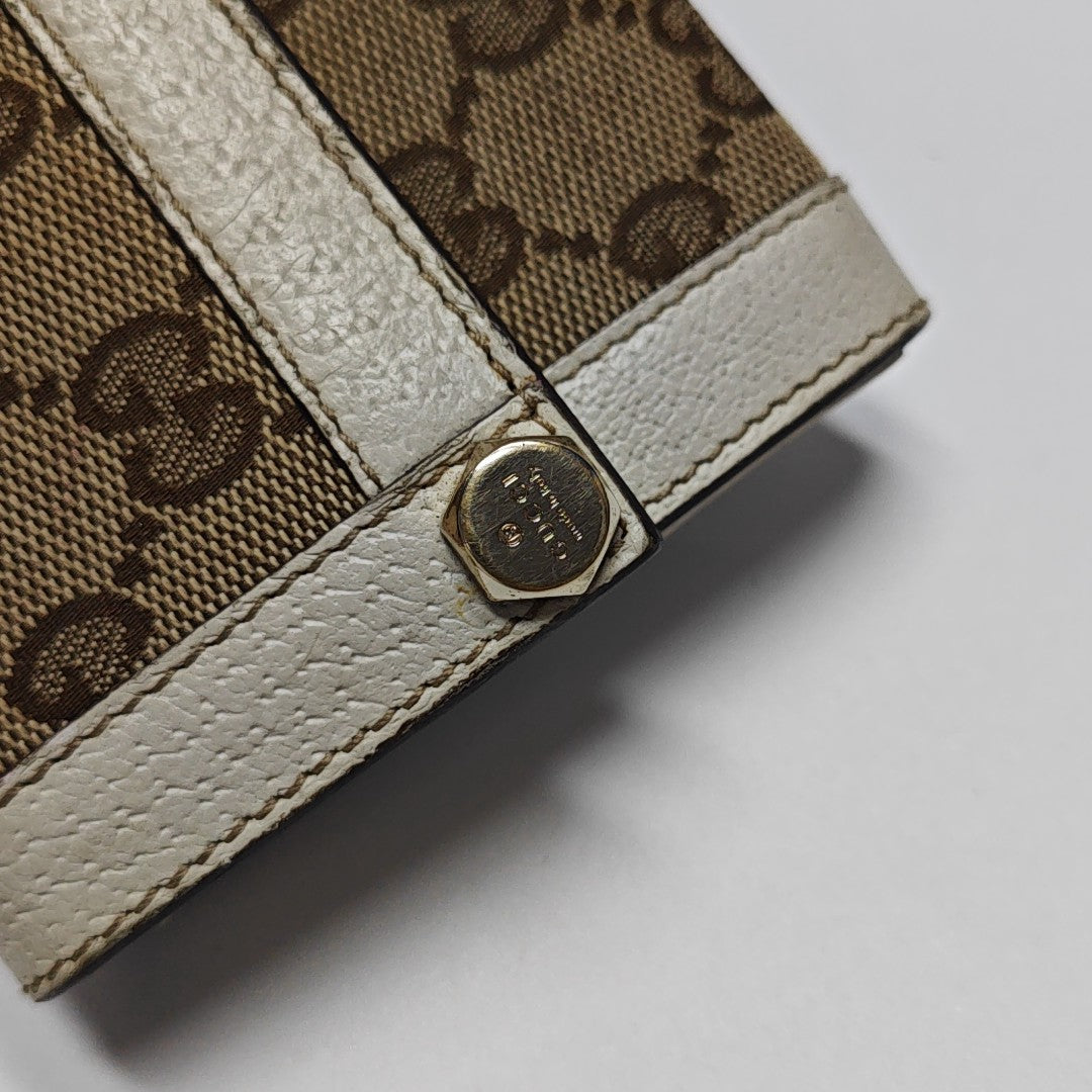 Monogram Canvas Wallet Brown