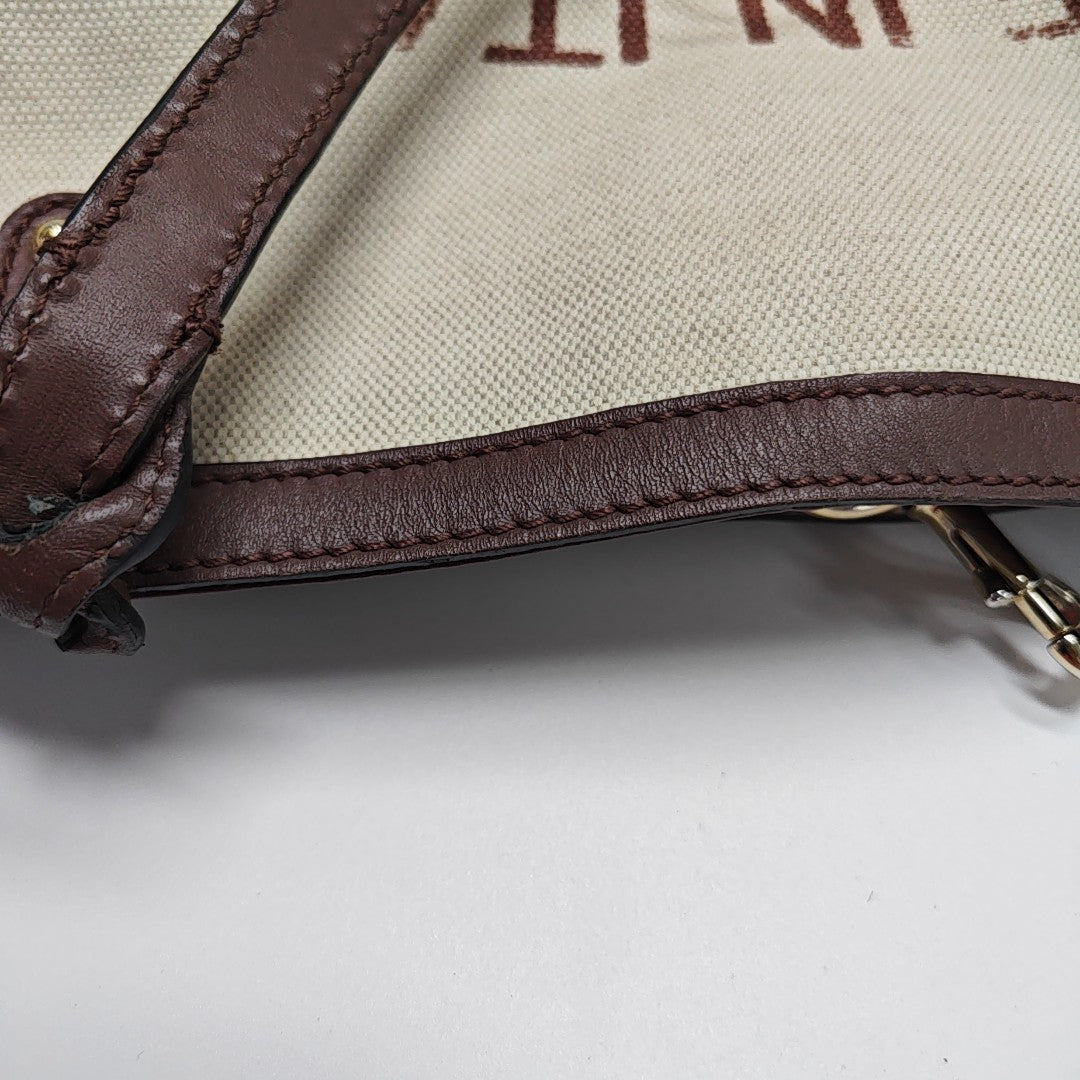 Canvas Tote Bag Beige