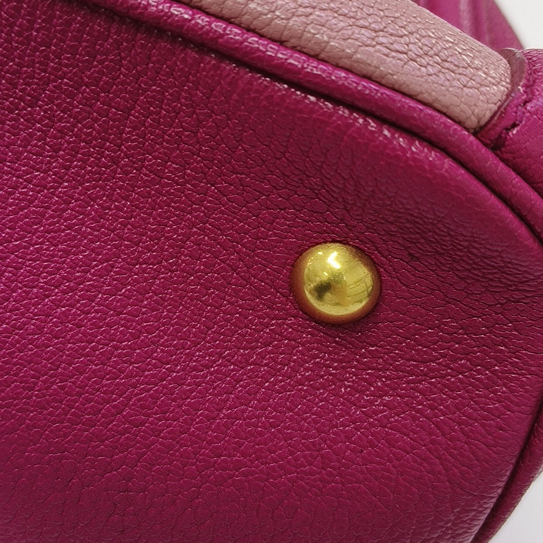 Calfskin Tote Bag Pink