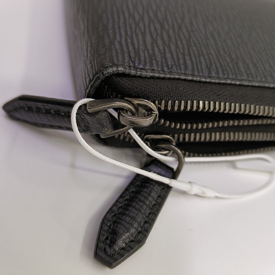 Calfskin Clutch Black