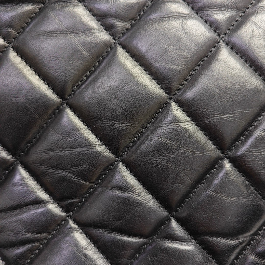 Quilted Calfskin Black