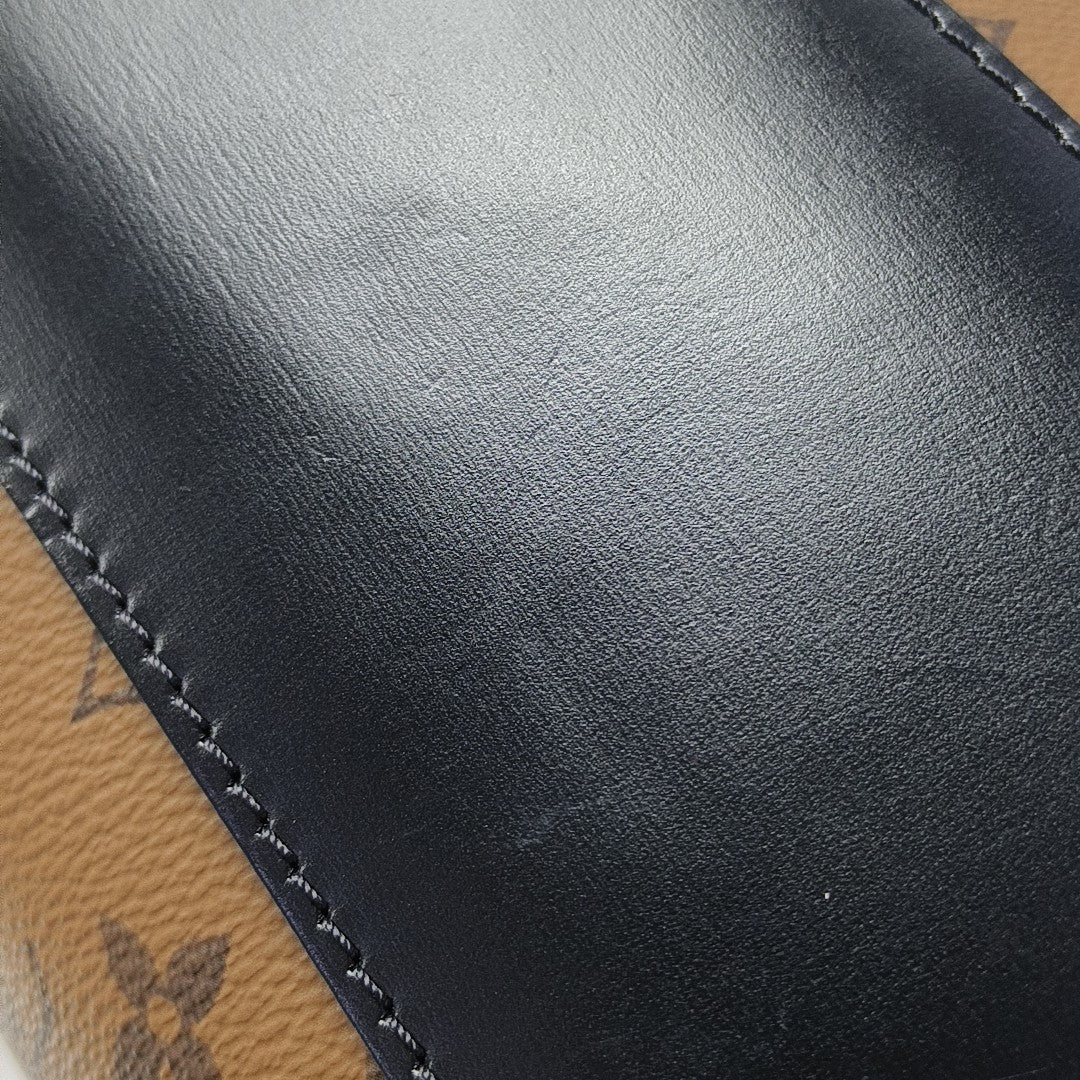 CANNES PM Monogram Coated Canvas Brown