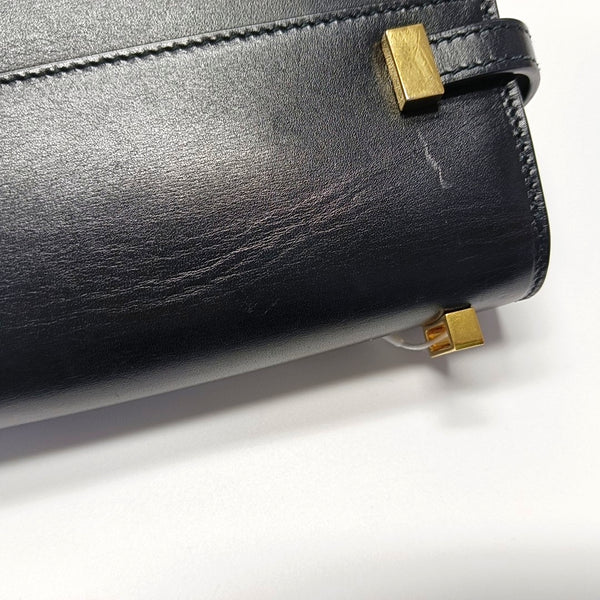 Authenticated pre-owned  MANHATTAN Mini Calfskin Black - Shoulder Bag at Looply
