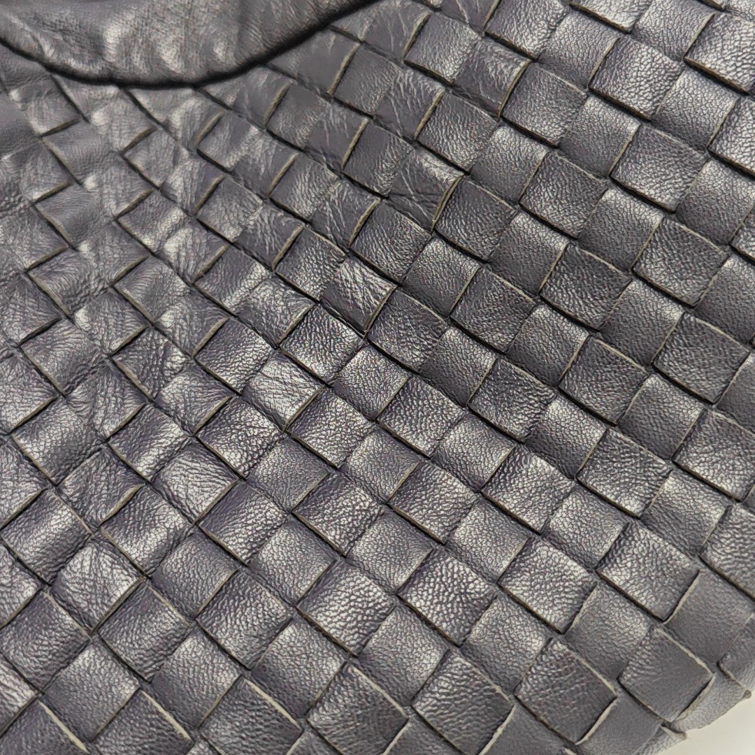 Calfskin Shoulder Bag Purple
