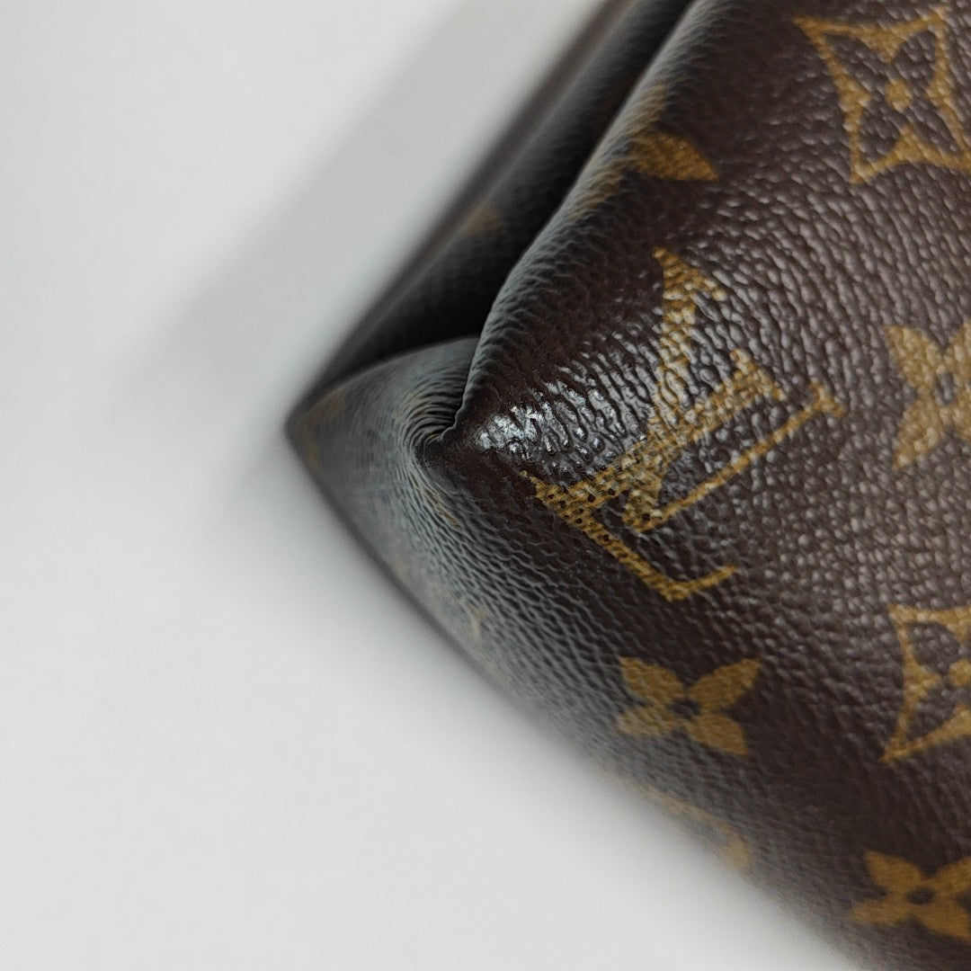 PALLAS BB Monogram Coated Canvas Brown