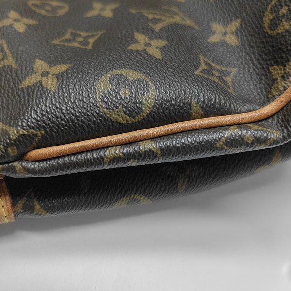 GALLIERA Monogram Coated Canvas Brown