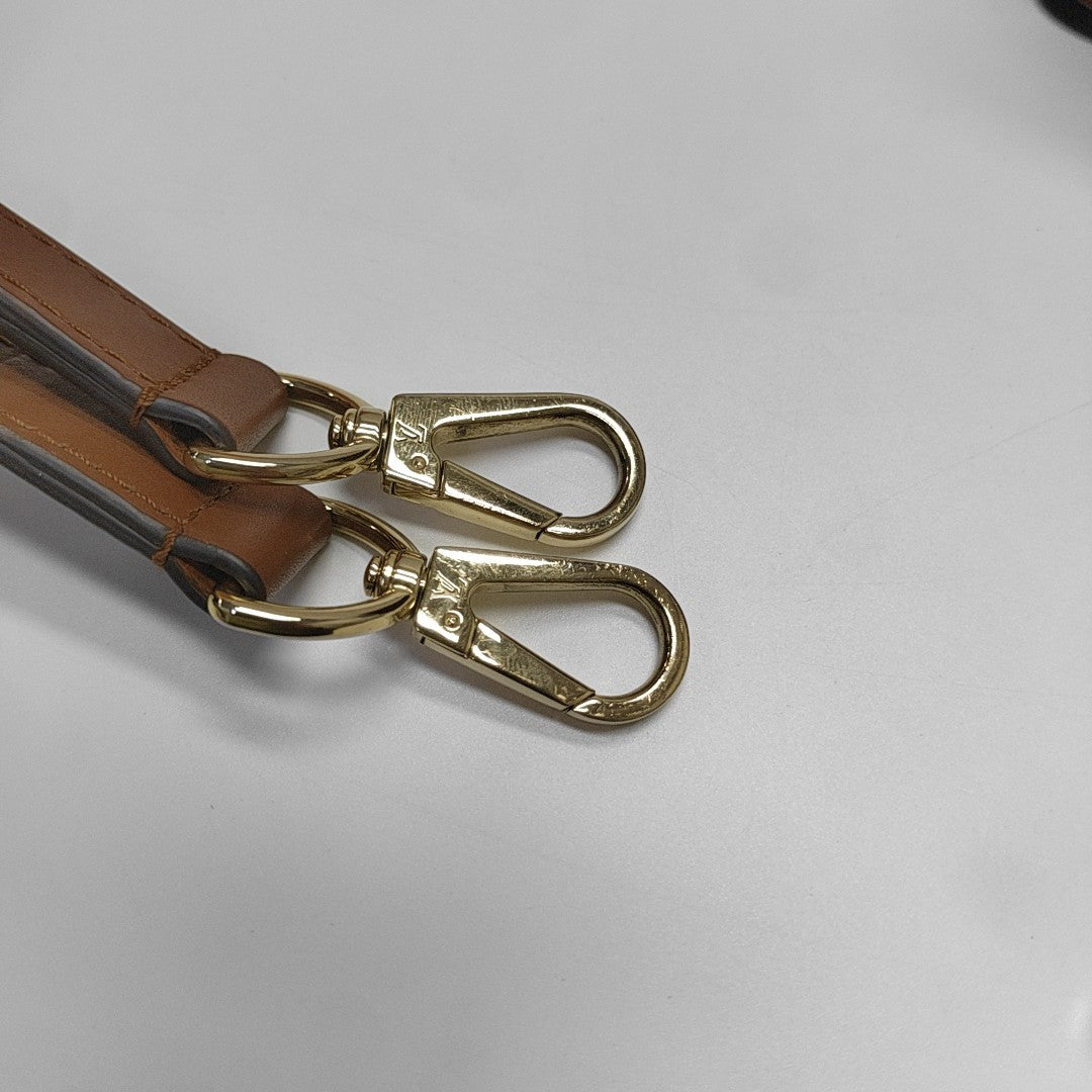 DAUPHINE Mini Monogram Coated Canvas Brown