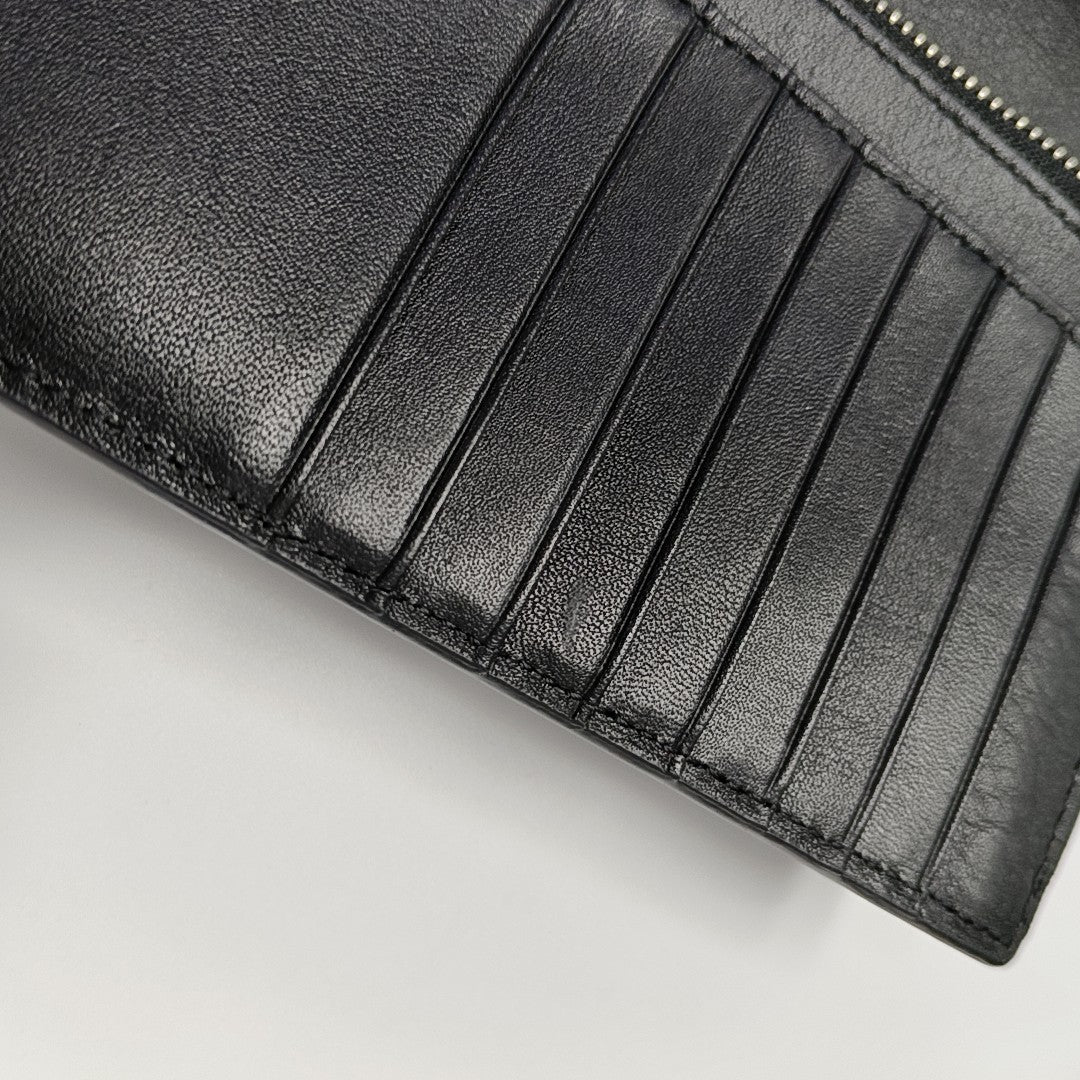 London Coated Canvas Gray Wallet
