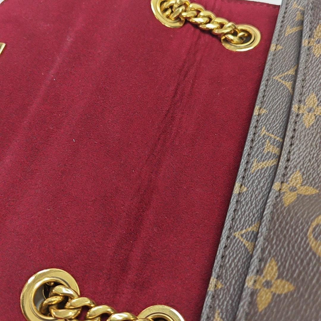PASSY Monogram Coated Canvas Brown