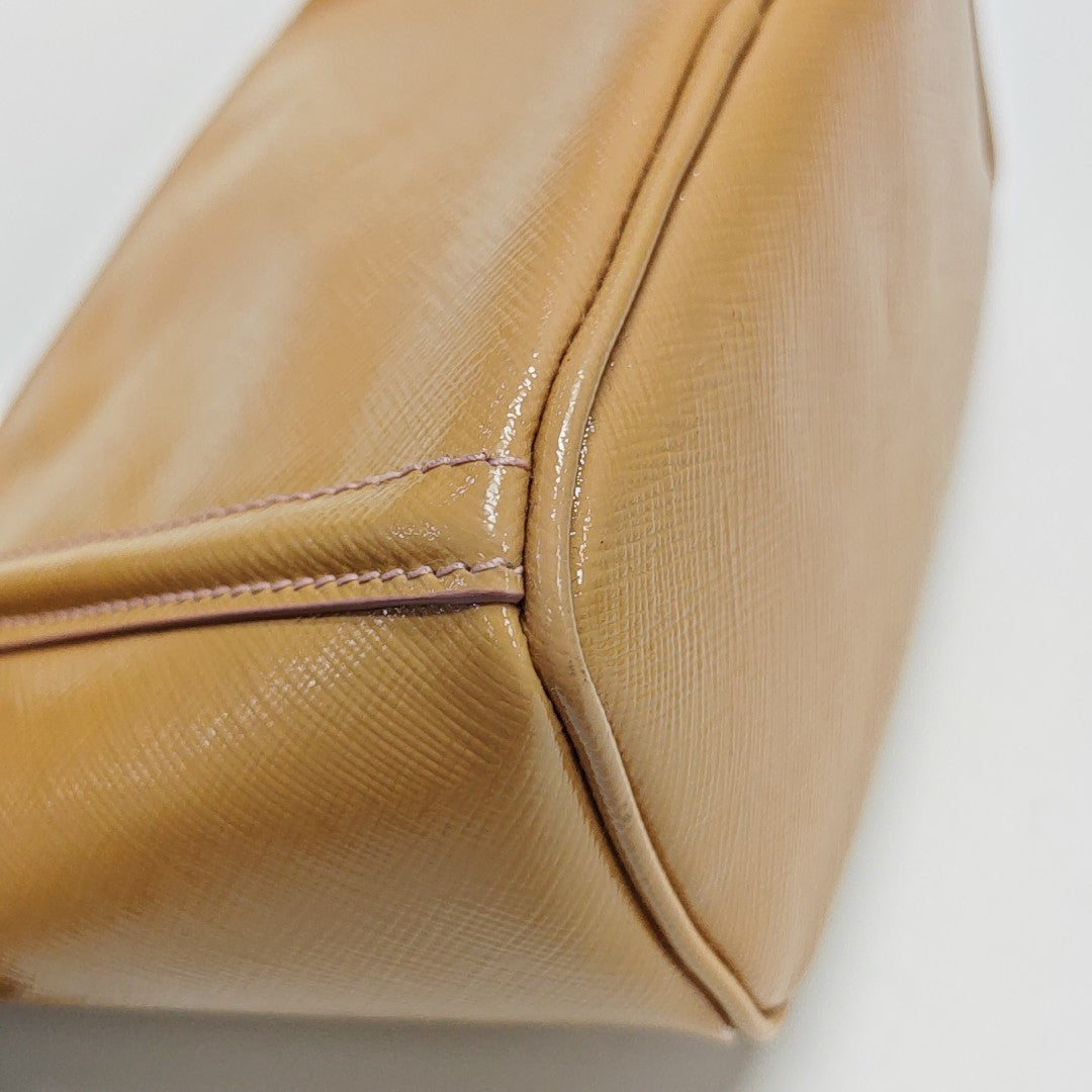 Calfskin Clutch Beige