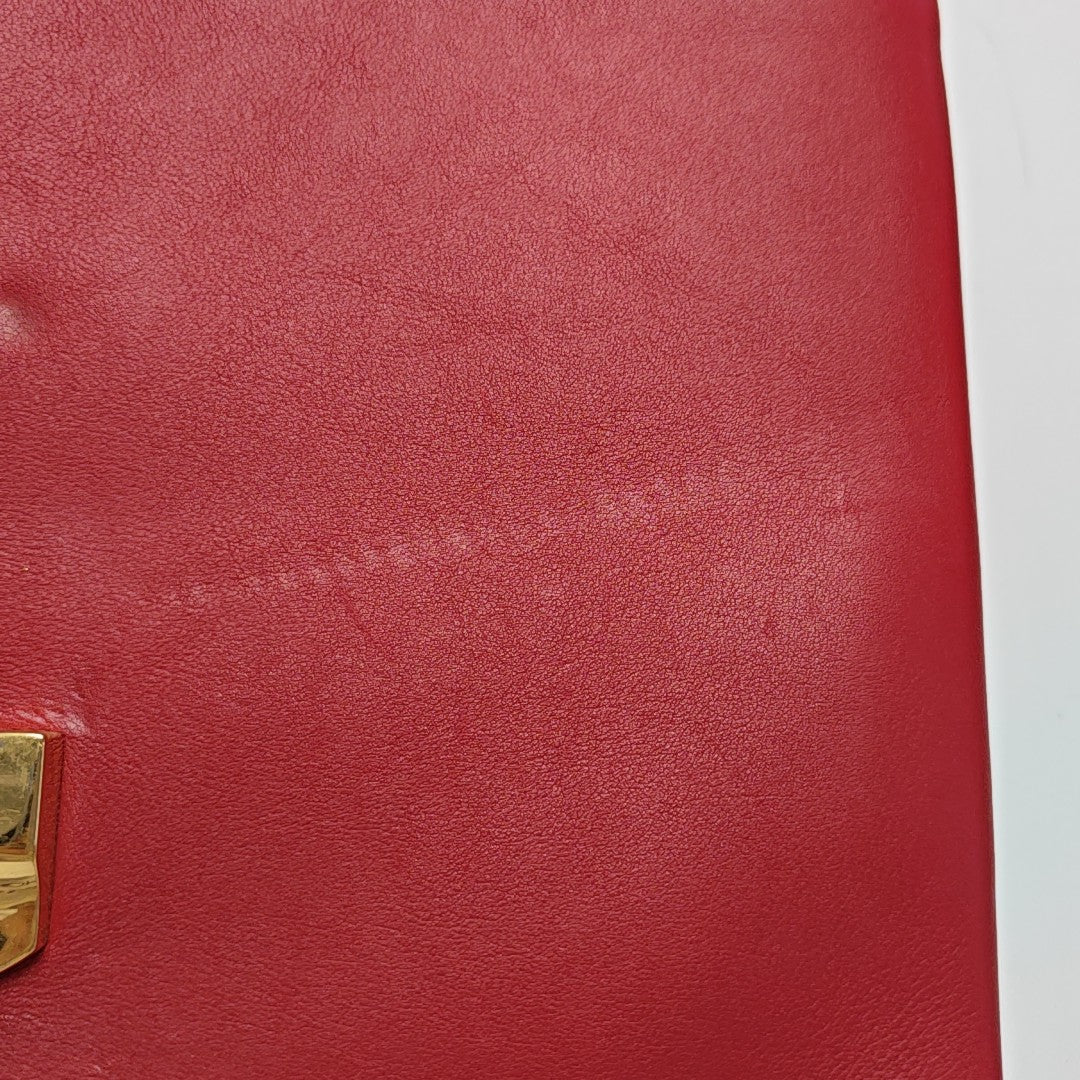 Sylvie Small Calfskin Red