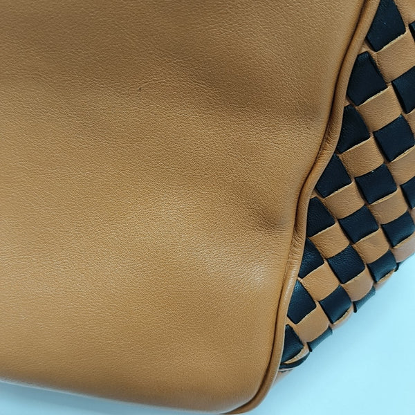 Calfskin Shoulder Bag Yellow