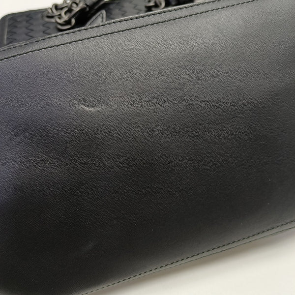 Lambskin Shoulder Bag Black