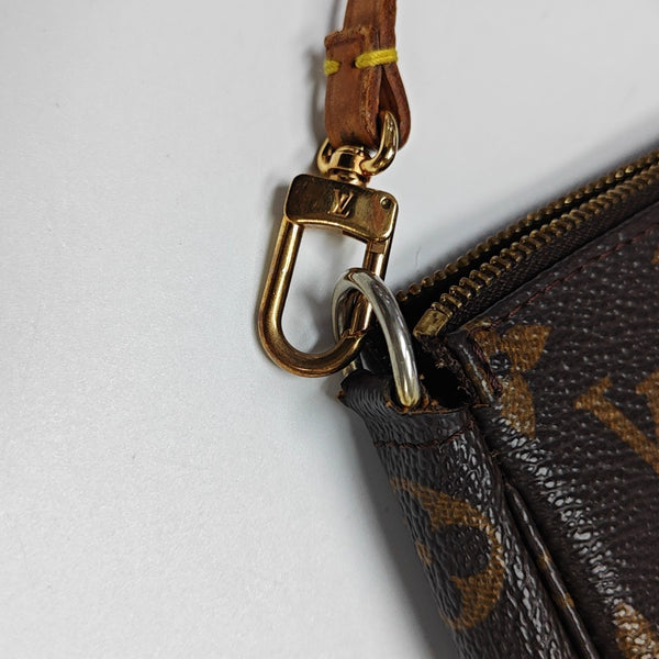 ACCESSOIRES Monogram Coated Canvas Brown