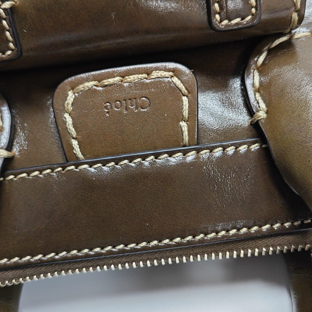 Edith Mini Calfskin Brown