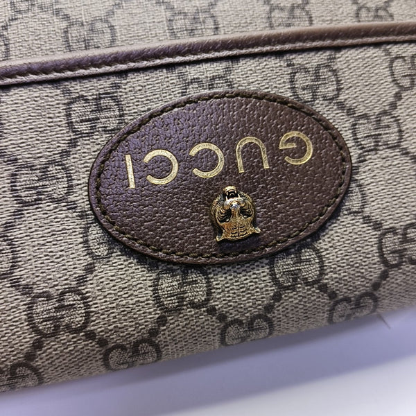 Neo Vintage Monogram Coated Canvas Beige
