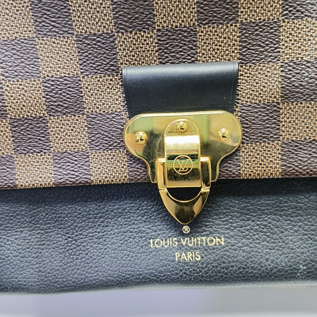 VAVIN PM Damier Ebene Coated Canvas Brown