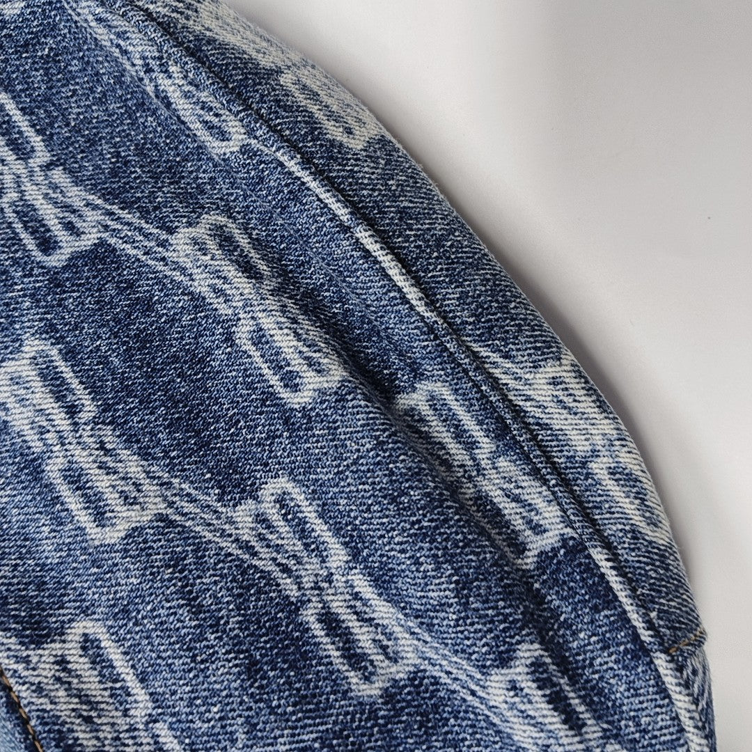 Le Cagole Mini Denim Blue