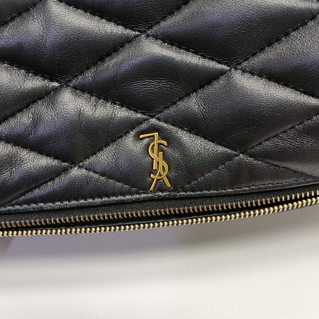SADE Quilted Lambskin Black