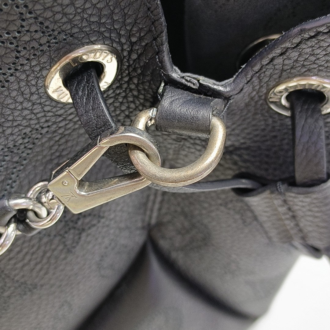 BELLA Monogram Calfskin Black