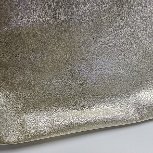 Calfskin Shoulder Bag Beige