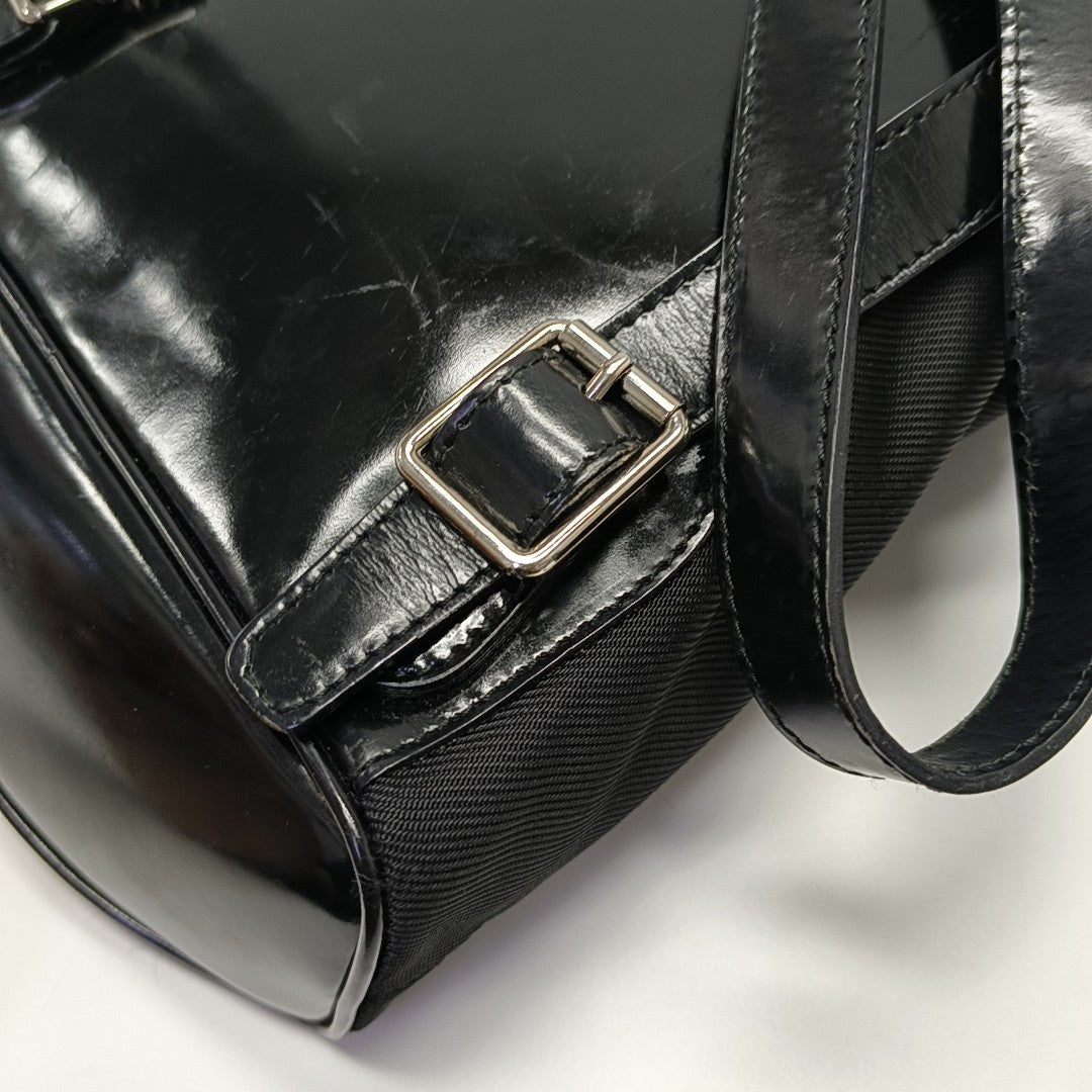 Calfskin Backpack Black