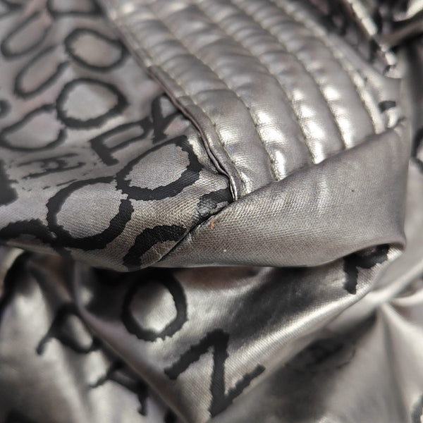 Plastic Tote Bag Gray