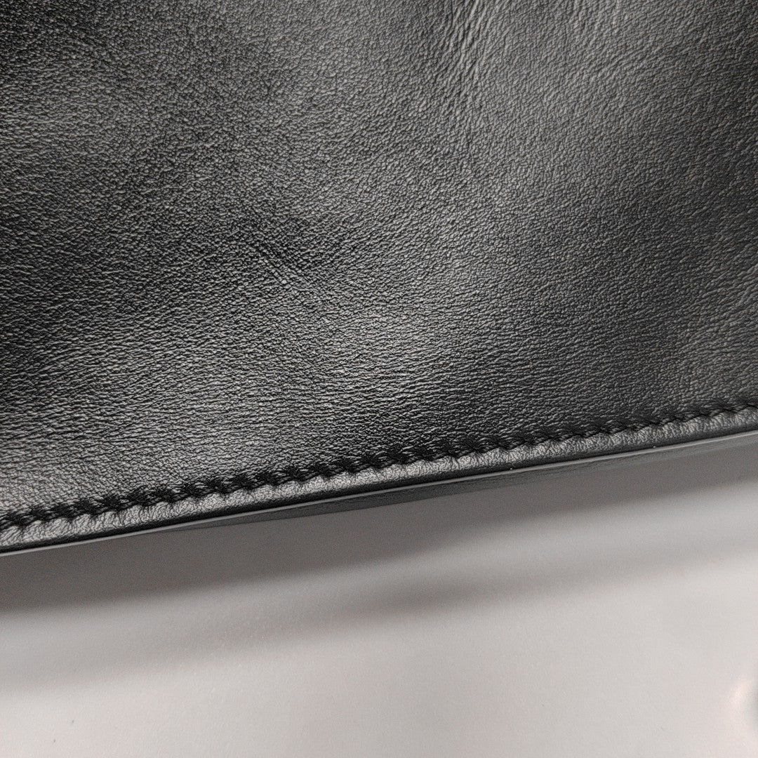 Calfskin Clutch Black