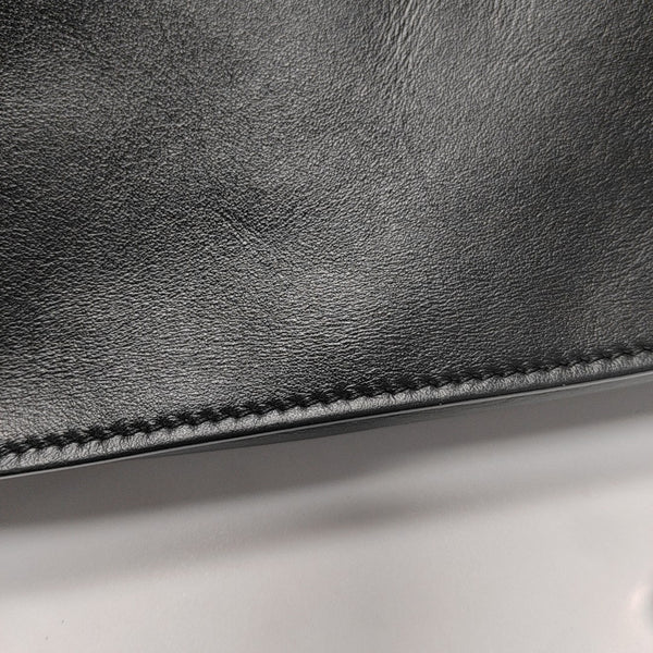 Calfskin Clutch Black