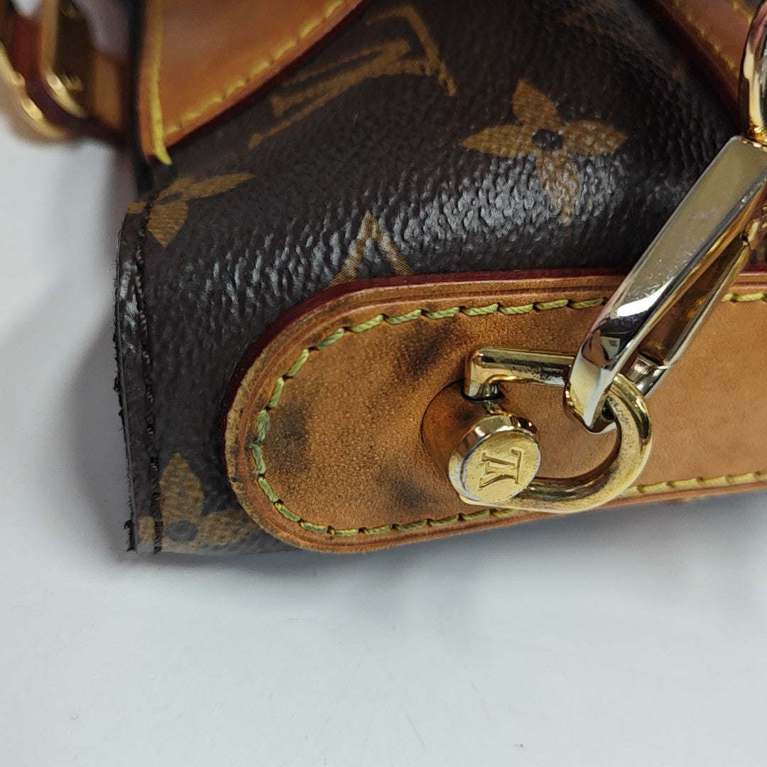 DUFFLE Monogram Coated Canvas Brown