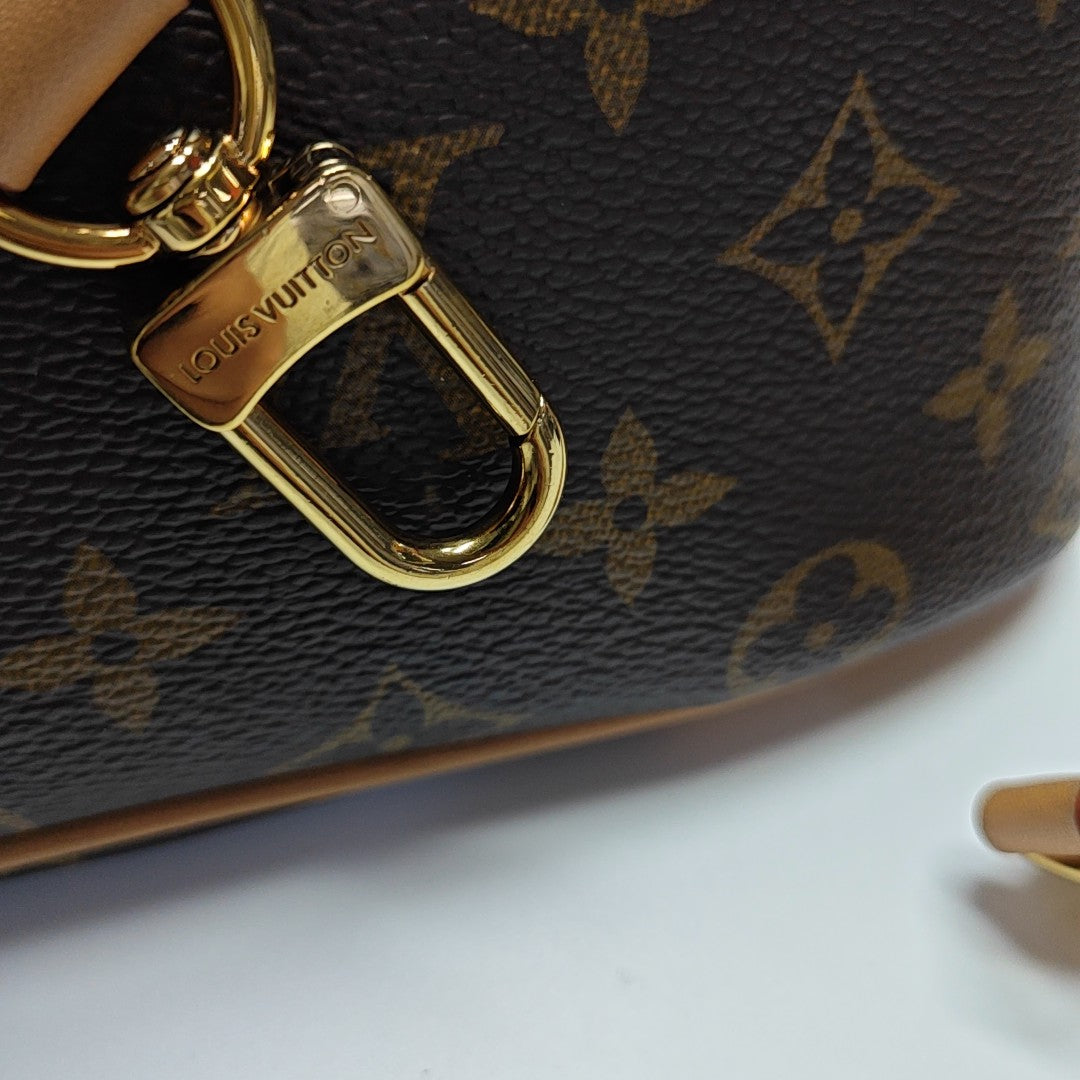 BOULOGNE Monogram Coated Canvas Brown