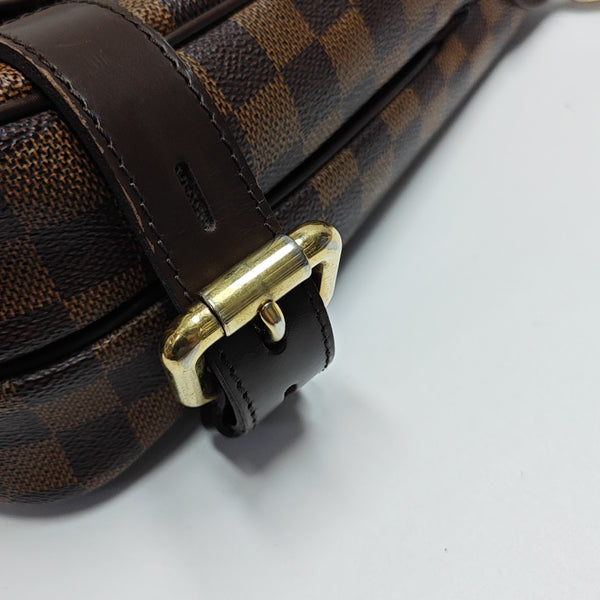 HIGHBURY Damier Ebene Coated Canvas Brown