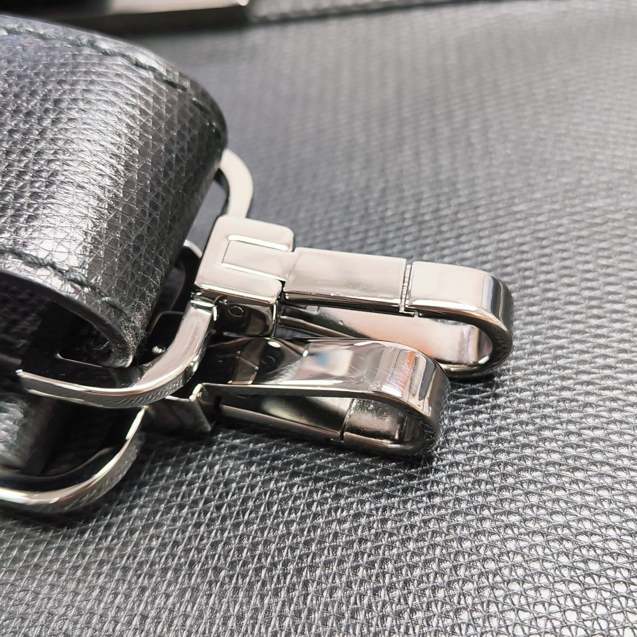 Calfskin Shoulder Bag Black