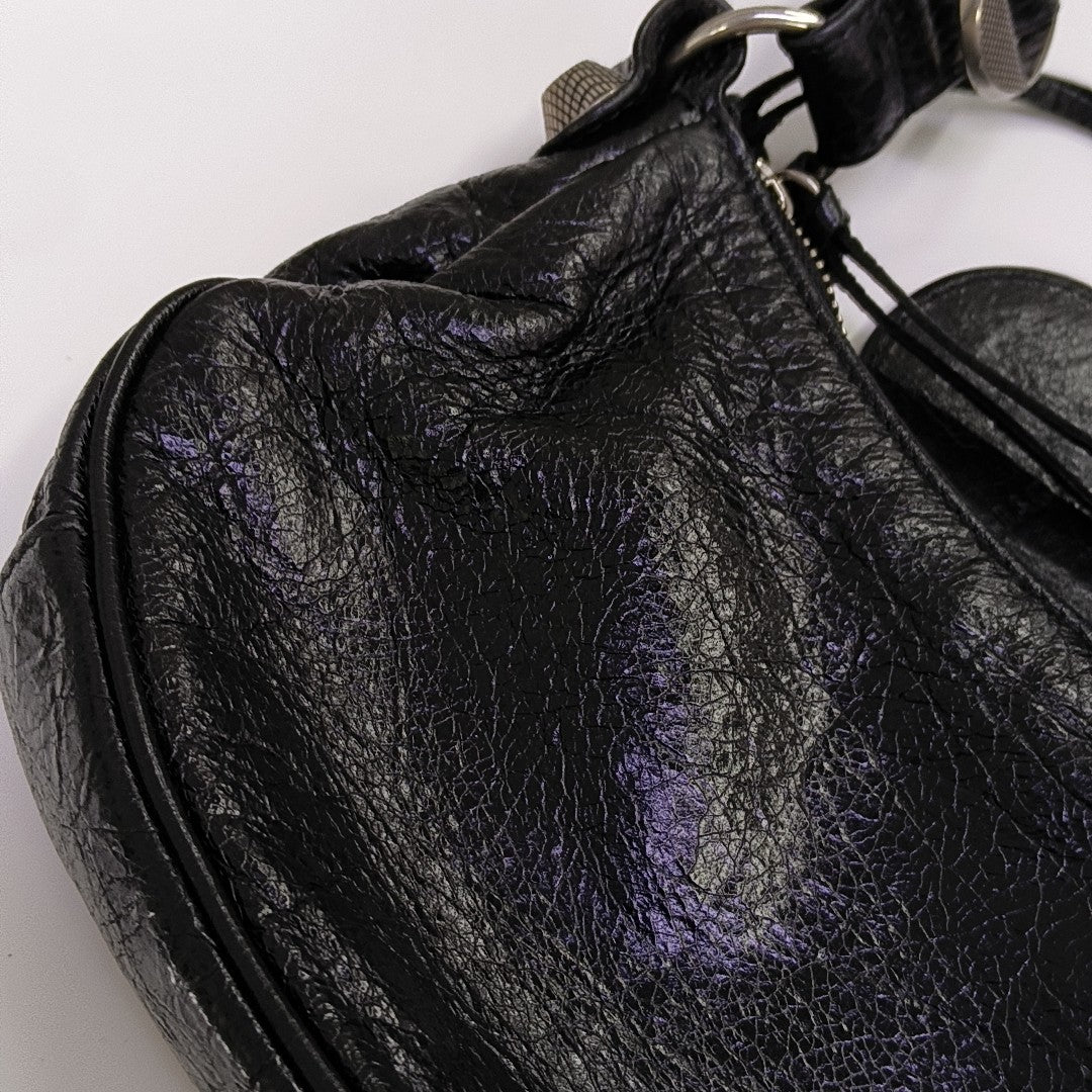 Le Cagole Small Lambskin Black