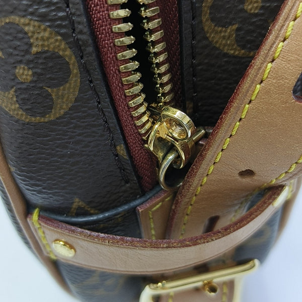 BOITE CHAPEAU MM Monogram Coated Canvas Brown