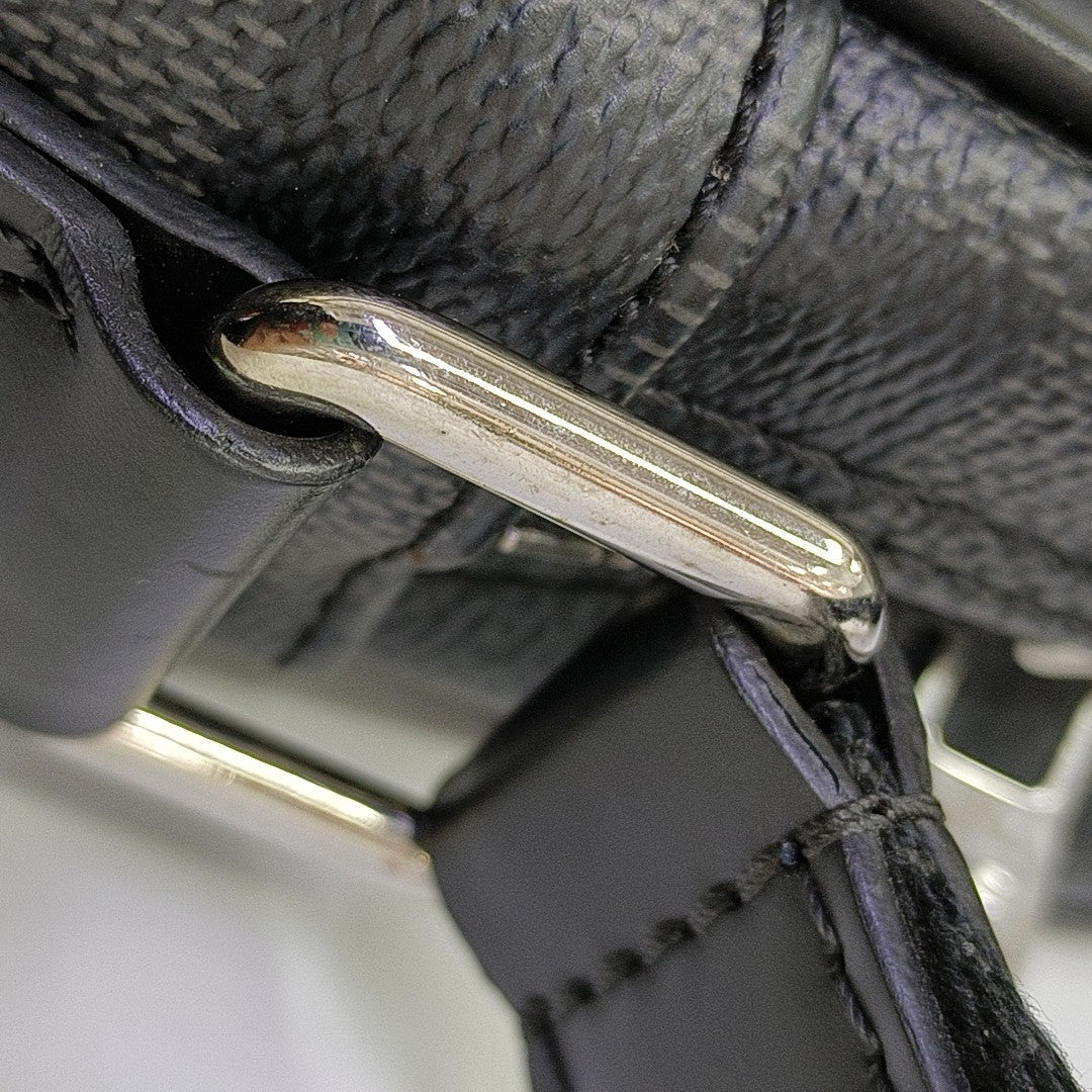 DAYTON PM Damier Graphite Coated Canvas Gray