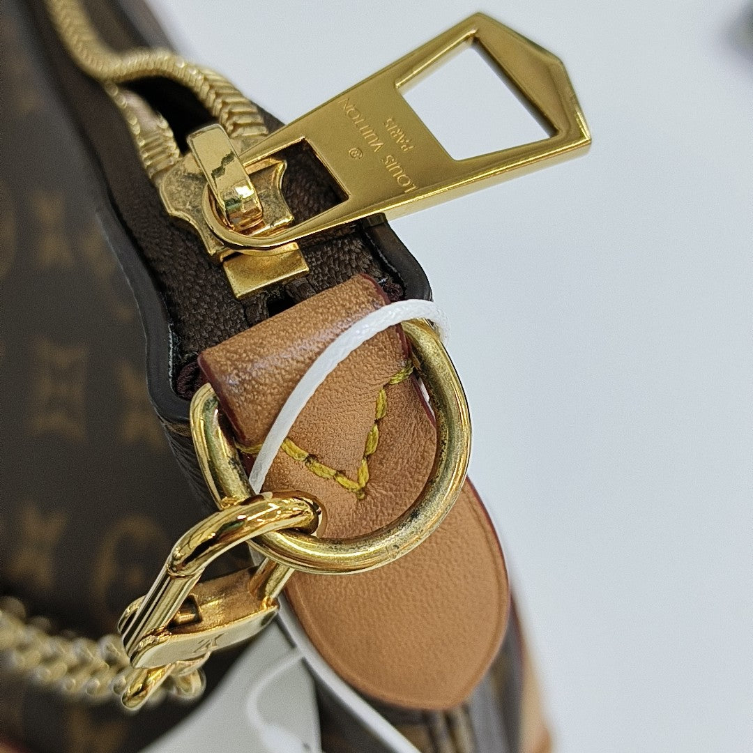 BOULOGNE Monogram Coated Canvas Brown
