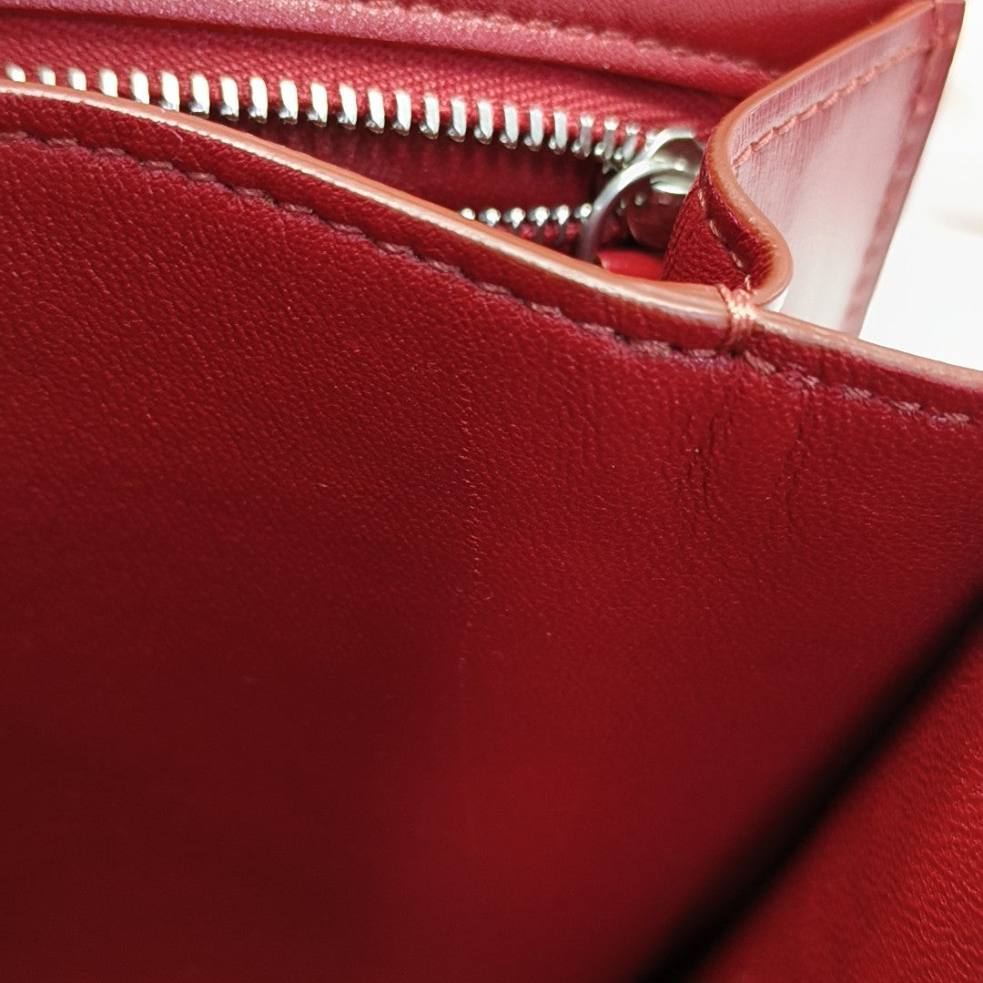 CLASSIC BOX Mini Calfskin Red
