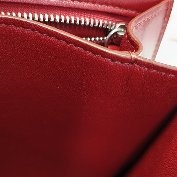 CLASSIC BOX Mini Calfskin Red