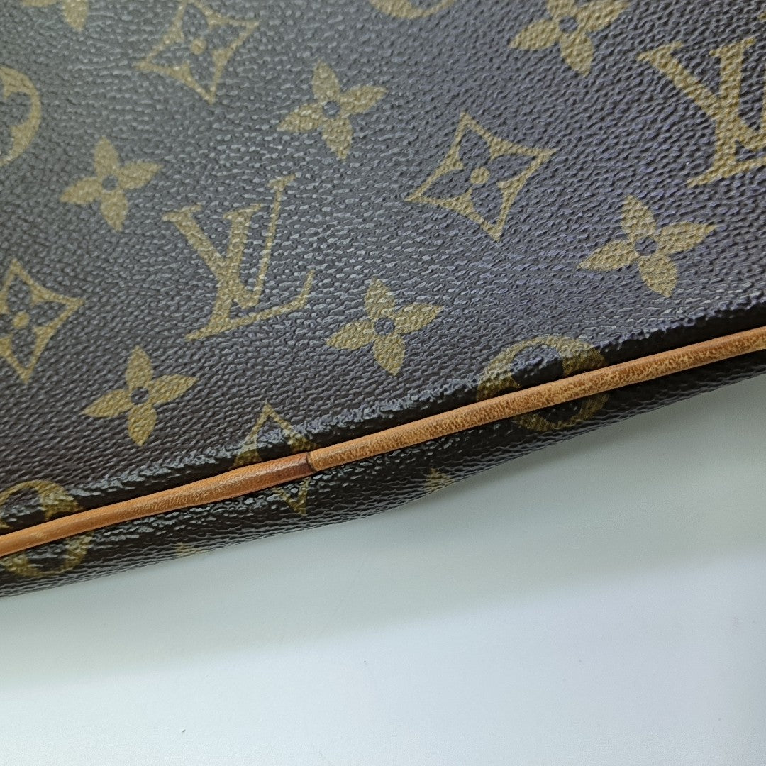 PALERMO PM Monogram Coated Canvas Brown
