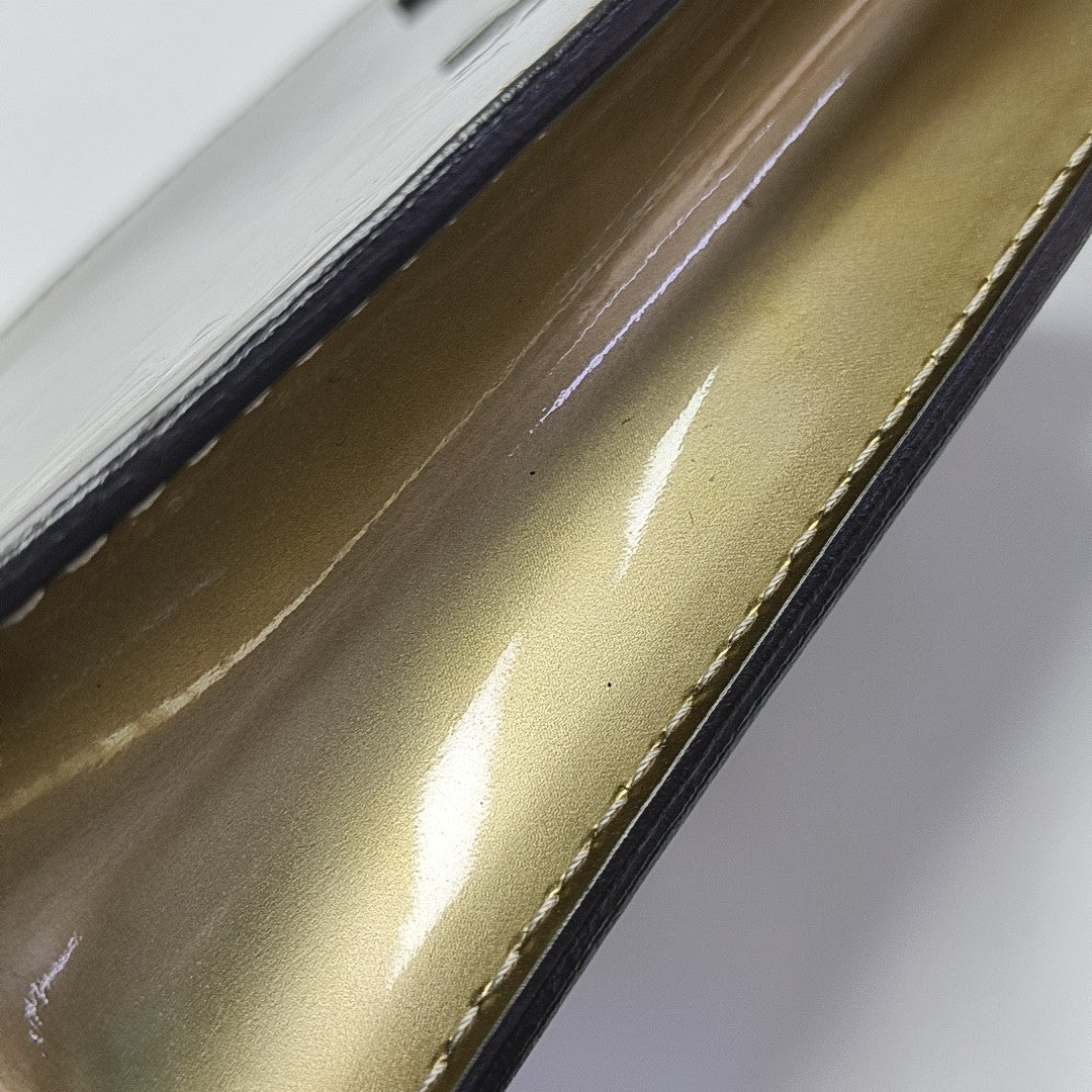 SAC PLAT BB Monogram Patent Leather Gold
