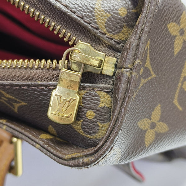 MULTIPLE Monogram Coated Canvas Brown