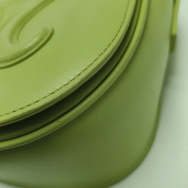 TRIOMPHE Small Calfskin Green